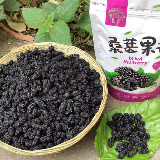 攀枝花黑桑葚干2袋250g袋