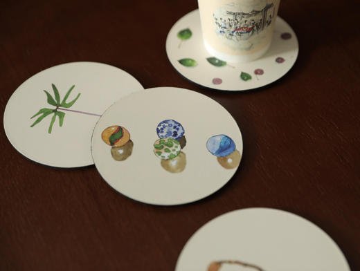 拔蒲歌“童年游戏”杯垫 商品图4