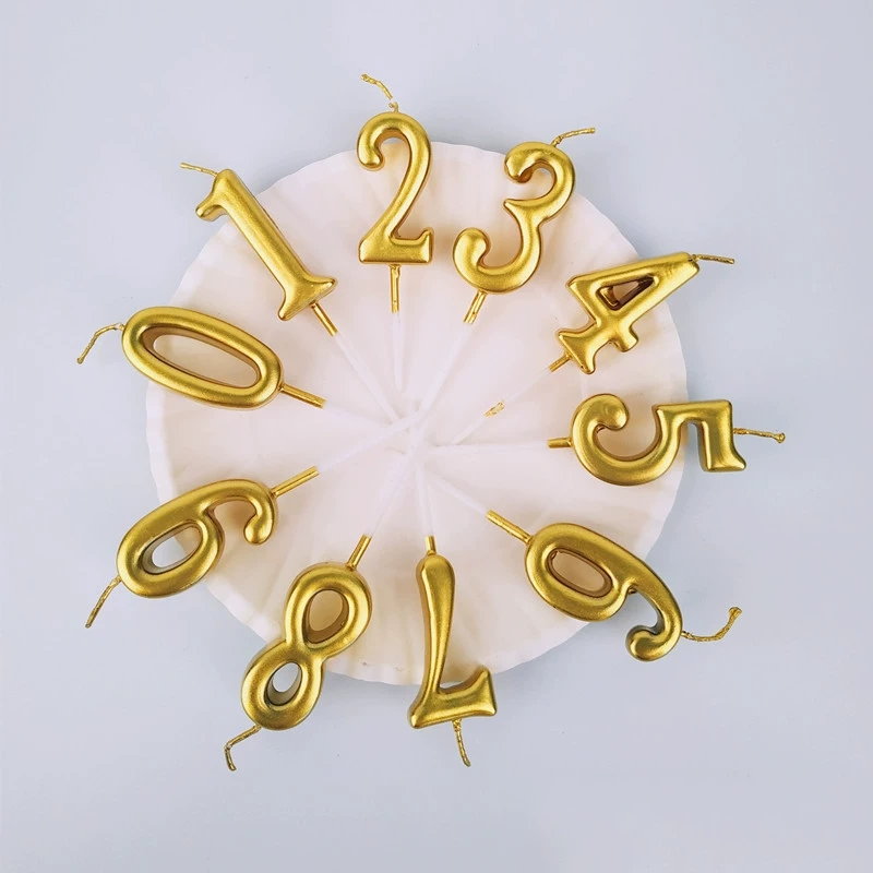 数字蜡烛（免费提供，同蛋糕一起拍下客服微信退款）