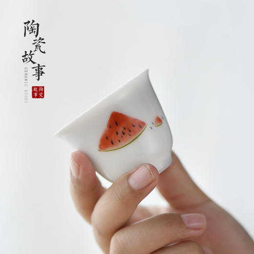 茶具套组-陶瓷西瓜套装 商品图4