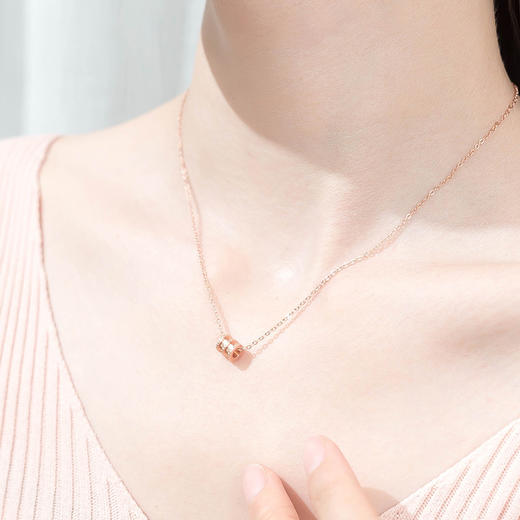 s925纯小蛮腰项链女 商品图3