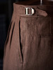 Baird  Mcnutt 棕色爱尔兰亚麻意式工艺裤装 商品缩略图2