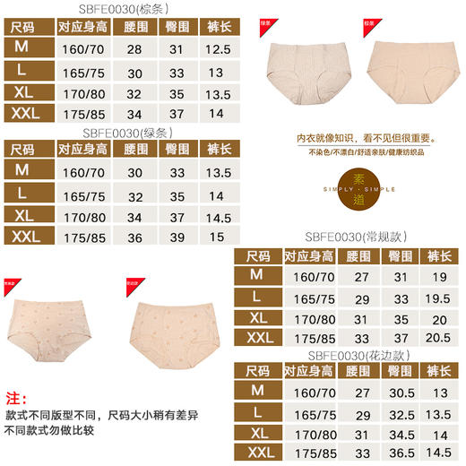 【清仓处理】花边女士内裤限时特价 商品图3