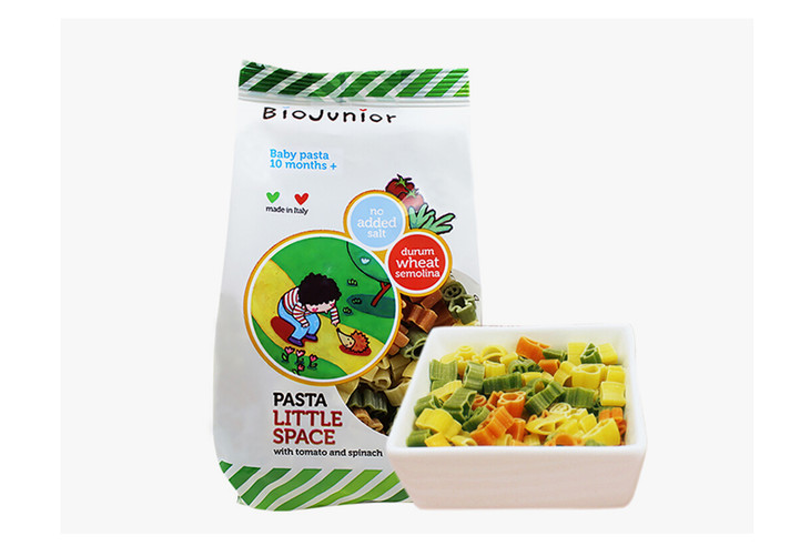 意大利碧欧奇婴幼儿蔬菜营养意面儿童宝宝面条进口儿童面