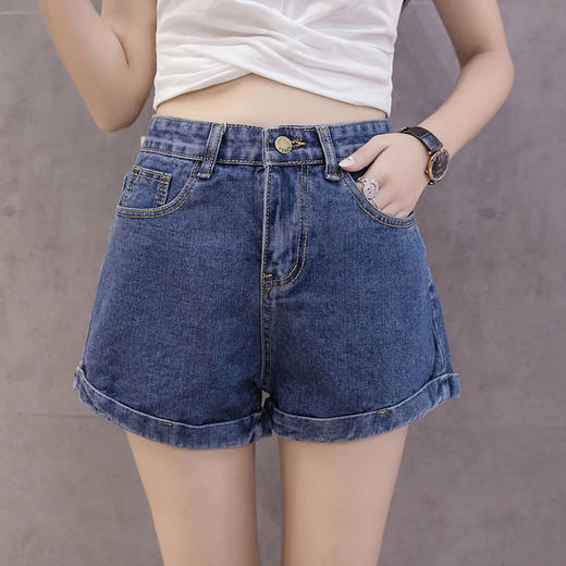 牛仔短裤女新款夏韩版宽松学生百搭阔腿a字显瘦热裤
