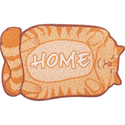 卡乐美 可爱创意猫咪门口地垫家用进门玄关防滑脚垫入户门门前蹭土垫子 商品图3