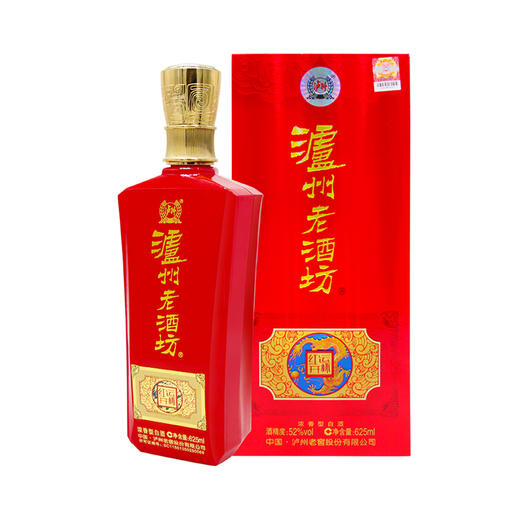 【限时99品鉴】52度 泸州老酒坊 红运开怀  625ml*2    泸州老窖官方旗舰店 商品图2