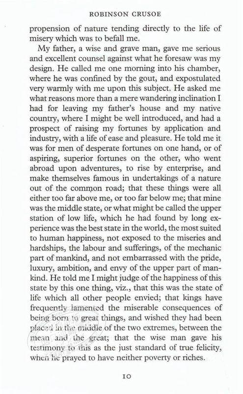 预售 【中商原版】Collectors Library系列：罗宾逊漂流记 英文原版 Robinson Crusoe 笛福 商品图2