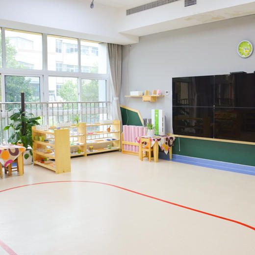 园长之家 室内地板革1.8mm PVC地板卷材地胶 环保防滑耐磨安全 商品图2