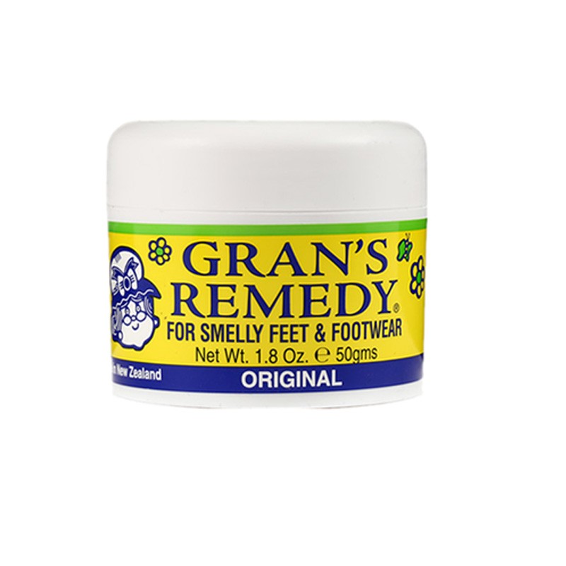 官方授权GRAN'S REMEDY 老奶奶臭脚粉原味 50G有票JPY带授权招加盟代理