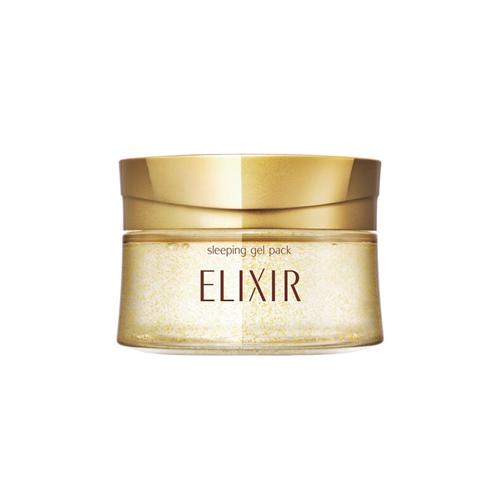 【香港直邮】资生堂Elixir怡丽丝尔净白保湿睡眠面膜金色105g 商品图0