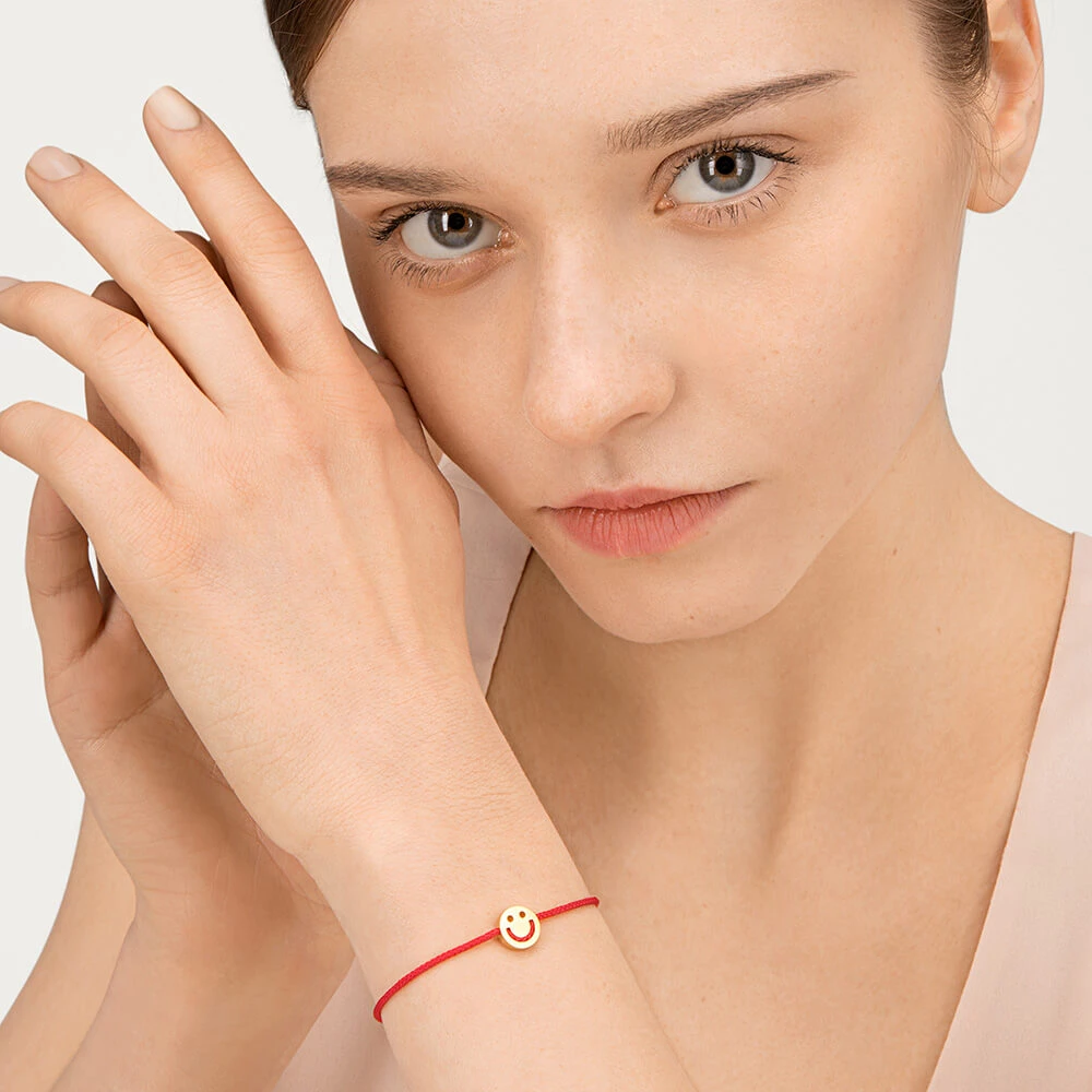 北京仓｜RUIFIER-Friends Happy-红色 手链［英国设计师］