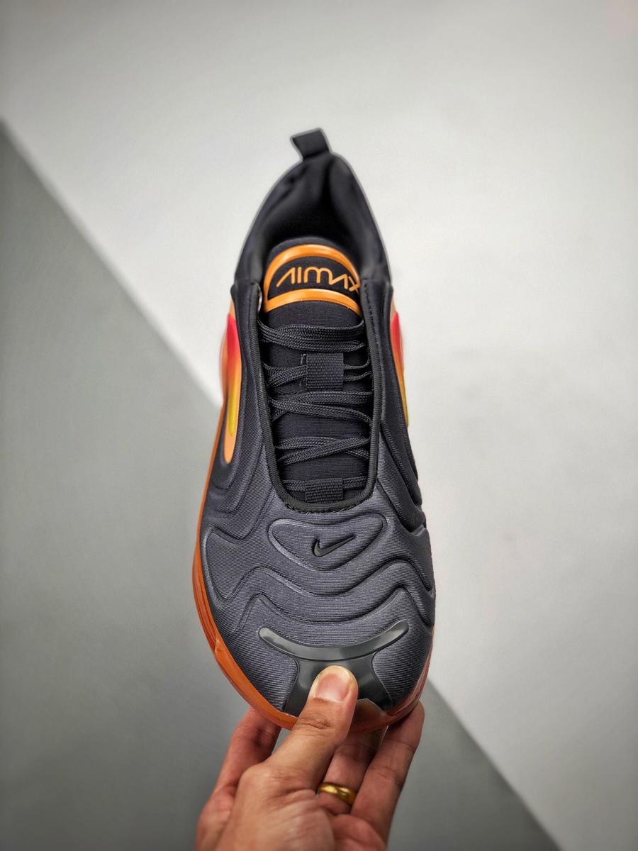 男女鞋 耐克airmax 720 灰橙配色 跑鞋