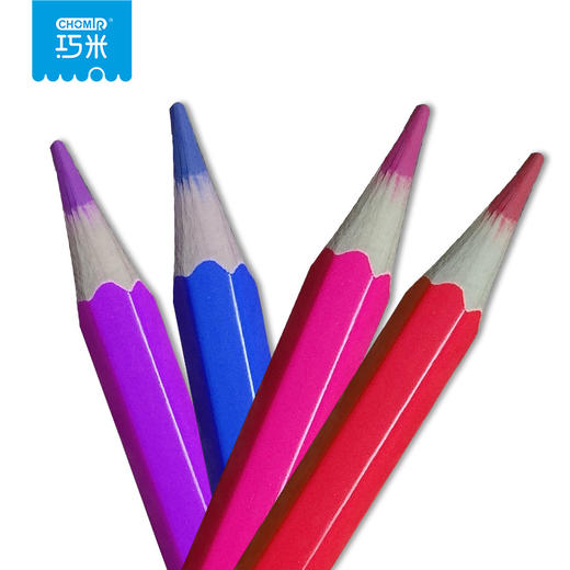 巧米彩色铅笔36色学生手绘填色环保彩铅绘画笔 商品图3
