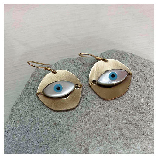 OKRA | Solo Eyes Earrings LMD18 [耳环] 商品图0