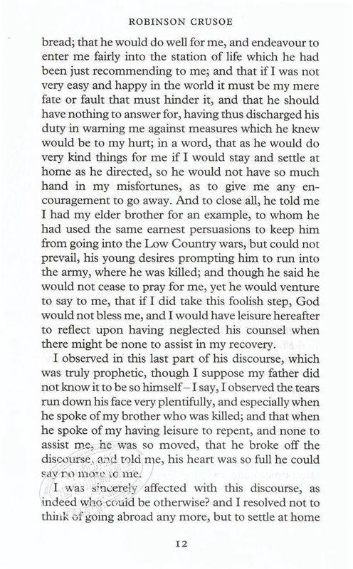 预售 【中商原版】Collectors Library系列：罗宾逊漂流记 英文原版 Robinson Crusoe 笛福 商品图3