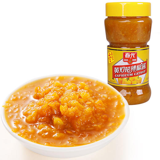 【春光食品_黄灯笼辣椒酱400g】酸汤肥牛厨房调味佐料佳品 香辣型 商品图2