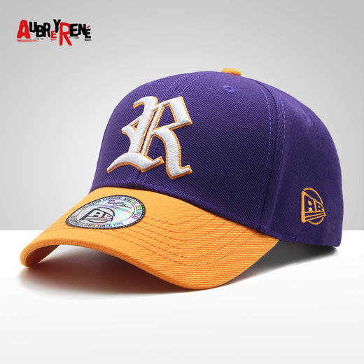 帽子嘻哈街头春夏字母刺绣棒球帽运动服饰男女纯色圆顶鸭舌帽 商品图4