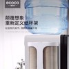 饮水机一次性水杯架塑料杯纸杯架免钉无痕贴透明可视双筒取杯器架 商品缩略图4