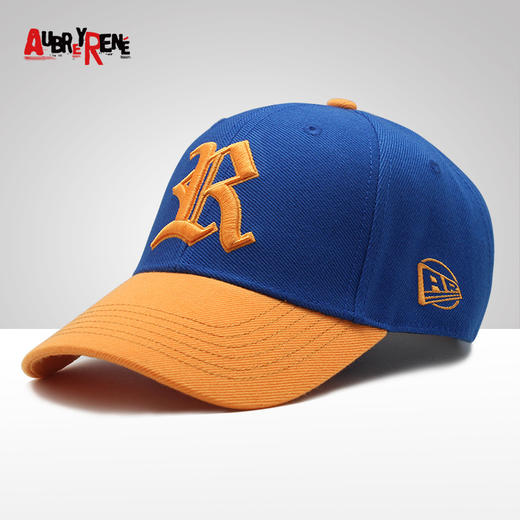 帽子嘻哈街头春夏字母刺绣棒球帽运动服饰男女纯色圆顶鸭舌帽 商品图3