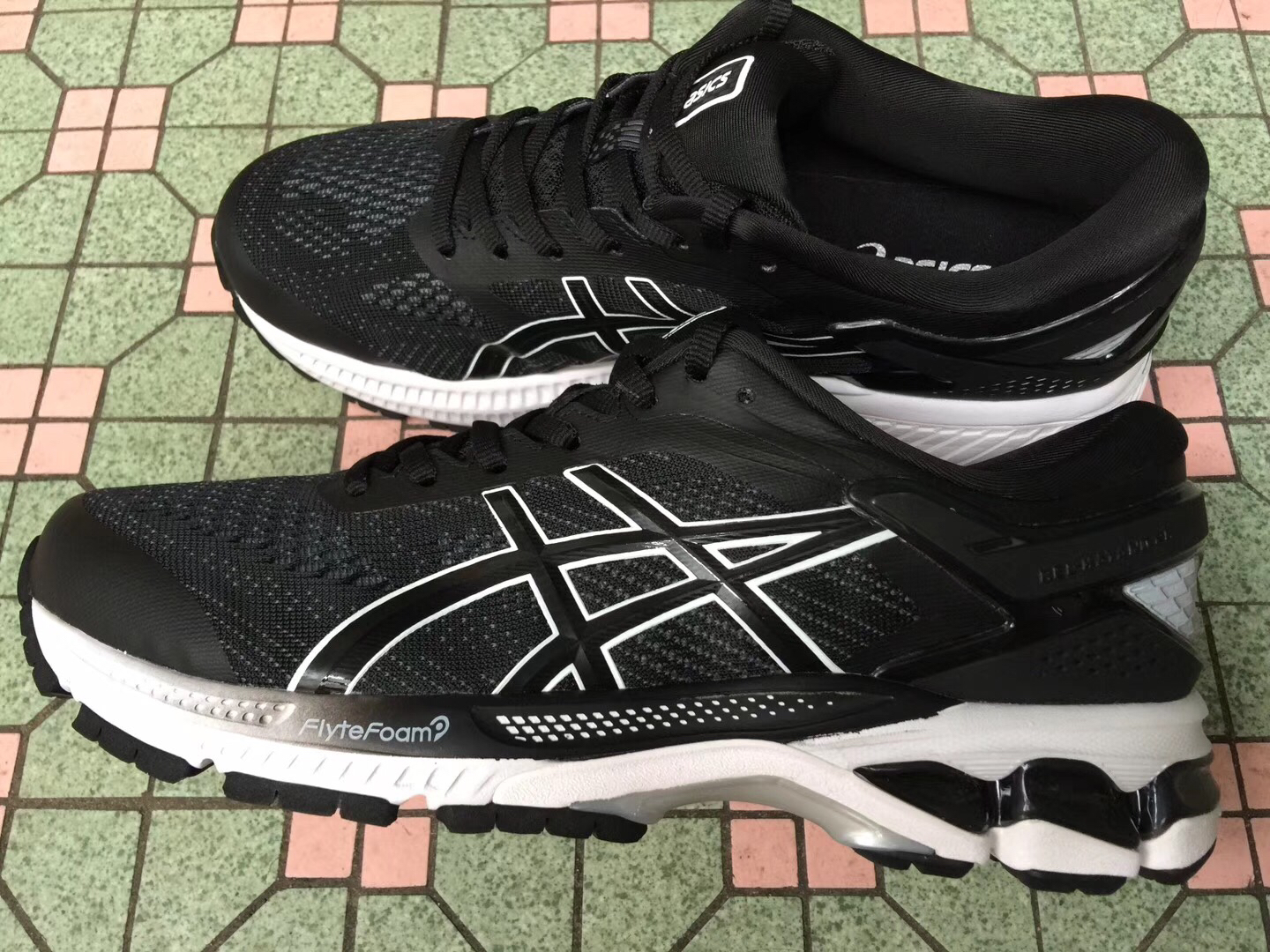asics亚瑟士正品 k26跑鞋kayano26运动跑步鞋缓震稳定缓冲 夜跑男士