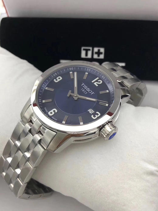 原单品质 TISSOT  天梭 T055骏驰系列
机芯：瑞士石英机芯
镜面：蓝宝石水晶玻璃
底盖：旋转式 商品图3