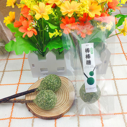 猫咪薄荷棒棒糖 单支装木天蓼去毛球助消化洁齿猫咪玩具猫零食 商品图6