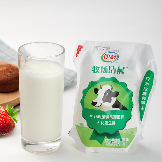 伊利原味发酵乳180g*12袋/箱 商品图4