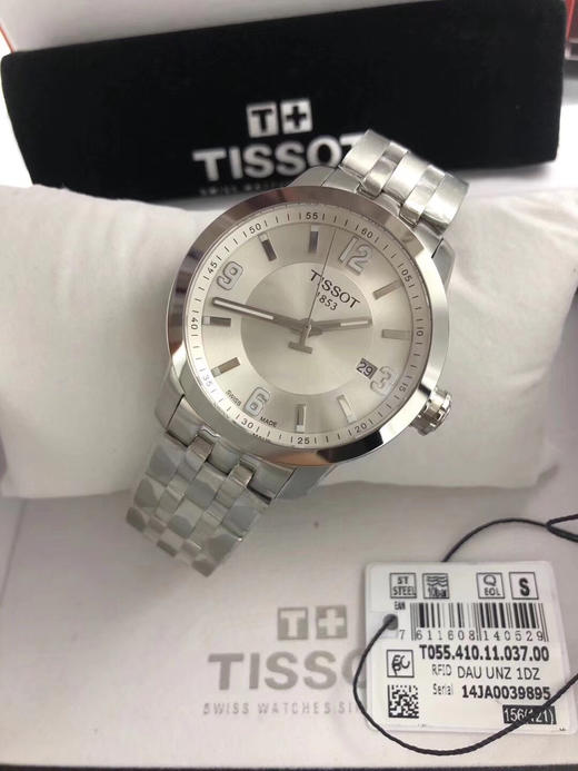 原单品质 TISSOT  天梭 T055骏驰系列
机芯：瑞士石英机芯
镜面：蓝宝石水晶玻璃
底盖：旋转式 商品图2