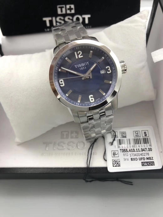 原单品质 TISSOT  天梭 T055骏驰系列
机芯：瑞士石英机芯
镜面：蓝宝石水晶玻璃
底盖：旋转式 商品图2