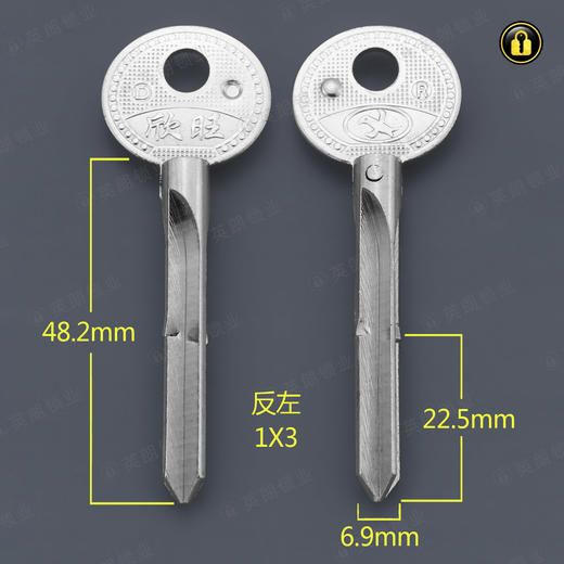 〖B540〗特长DMS四珠1X3十字 商品图0