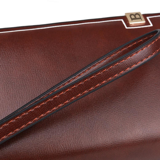 长款钱包PU皮男士拉链钱夹商务手拿包休闲虎口手抓箱包 商品图3