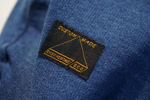 ub x ev1s* indigo rinsed 重工做旧靛青重水洗毛圈束脚卫裤 wk227