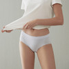莫代尔无痕花边中腰内裤女夏季薄款三角裤吸汗透气底裤 商品缩略图1