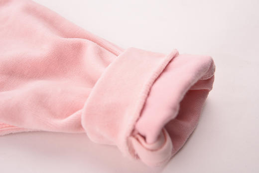 棉果果春秋季女童天鹅绒娃娃领套头连体衣 M322727219455 商品图6