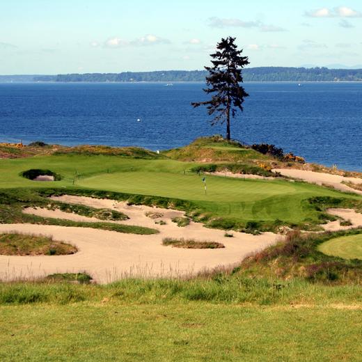 钱伯斯湾高尔夫俱乐部 Chambers Bay Golf Club  | 西雅图高尔夫球场  | 华盛顿州高尔夫球场  | 美国高尔夫球场俱乐部 | WA 商品图5