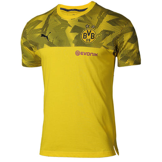 PUMA彪马BVB19-20赛季多特蒙德短袖T恤男755768-01 商品图6