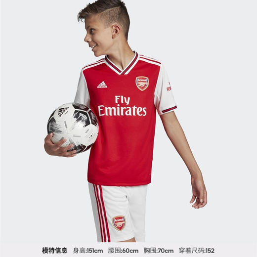 小李子:专柜正品adidas阿迪达斯阿森纳主场比赛服球衣童款EH5644 商品图3