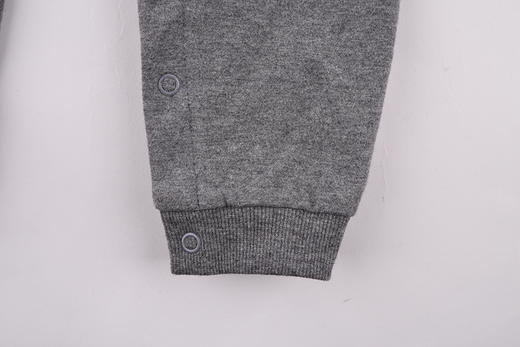 棉果果春秋季男童小毛圈假两件套头哈衣连体衣M312727219489 商品图6