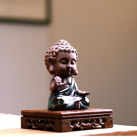 乔氏车内车饰品小摆件 禅意小如来10005689  商品图4