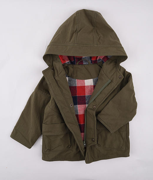 棉果果春秋季男童水洗棉长袖外套M312100219513 商品图1