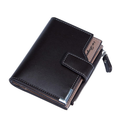 男士钱包男短款大容量多卡位钱夹多功能箱包时尚零钱包 商品图4