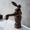 欧式 仿古 铜 面盆龙头无软管 商品缩略图1