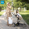 西班牙mima xari【限量款】香槟金 软减震婴儿推车可坐可躺可折叠高景观推车 商品缩略图4