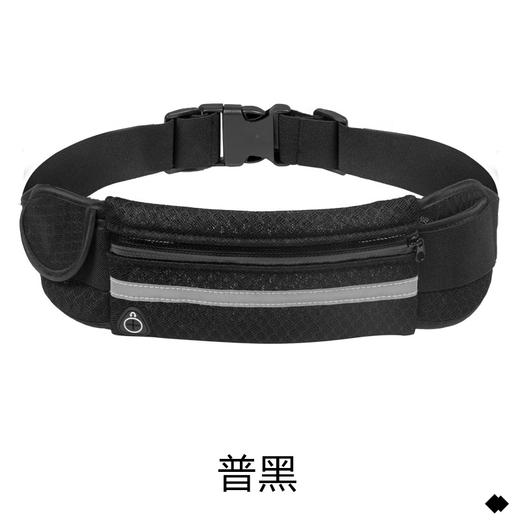 反光夜跑步运动腰包 骑行登山户外装备防水手机袋 莱卡弹力多功能鞋腰包 商品图6