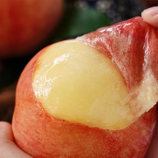 日食记甄选 南汇新凤蜜露水蜜桃 8只 顺丰发货