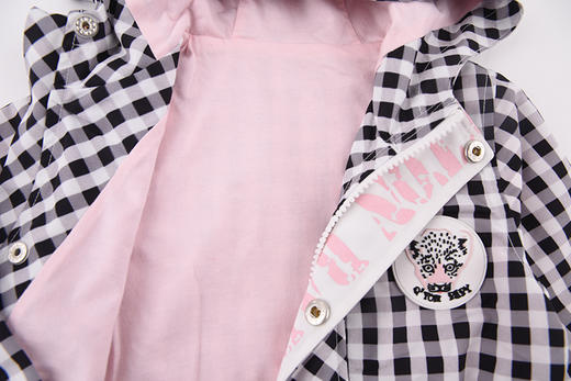 棉果果春秋季女童格子长袖外套 M322130319449 商品图1