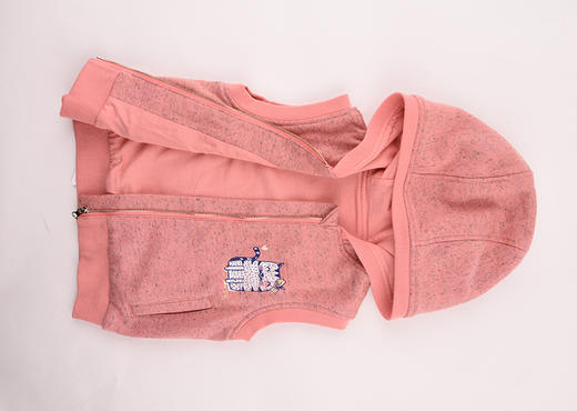 棉果果春秋季女童连帽马甲 M322171219441 商品图5