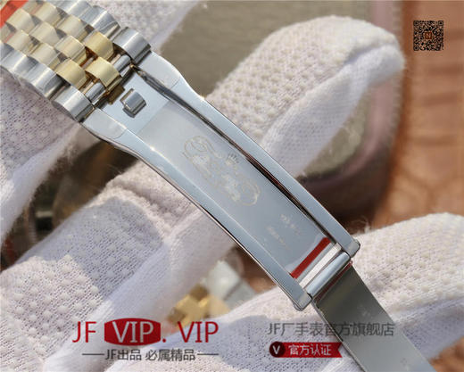 Noob劳力士126333 Date Just   腕表间黄金五珠带，41MM经典蚝式恒动日志型，41腕表系列中的超级副本，904L不锈钢完美还原劳力士Date Just色泽 商品图9