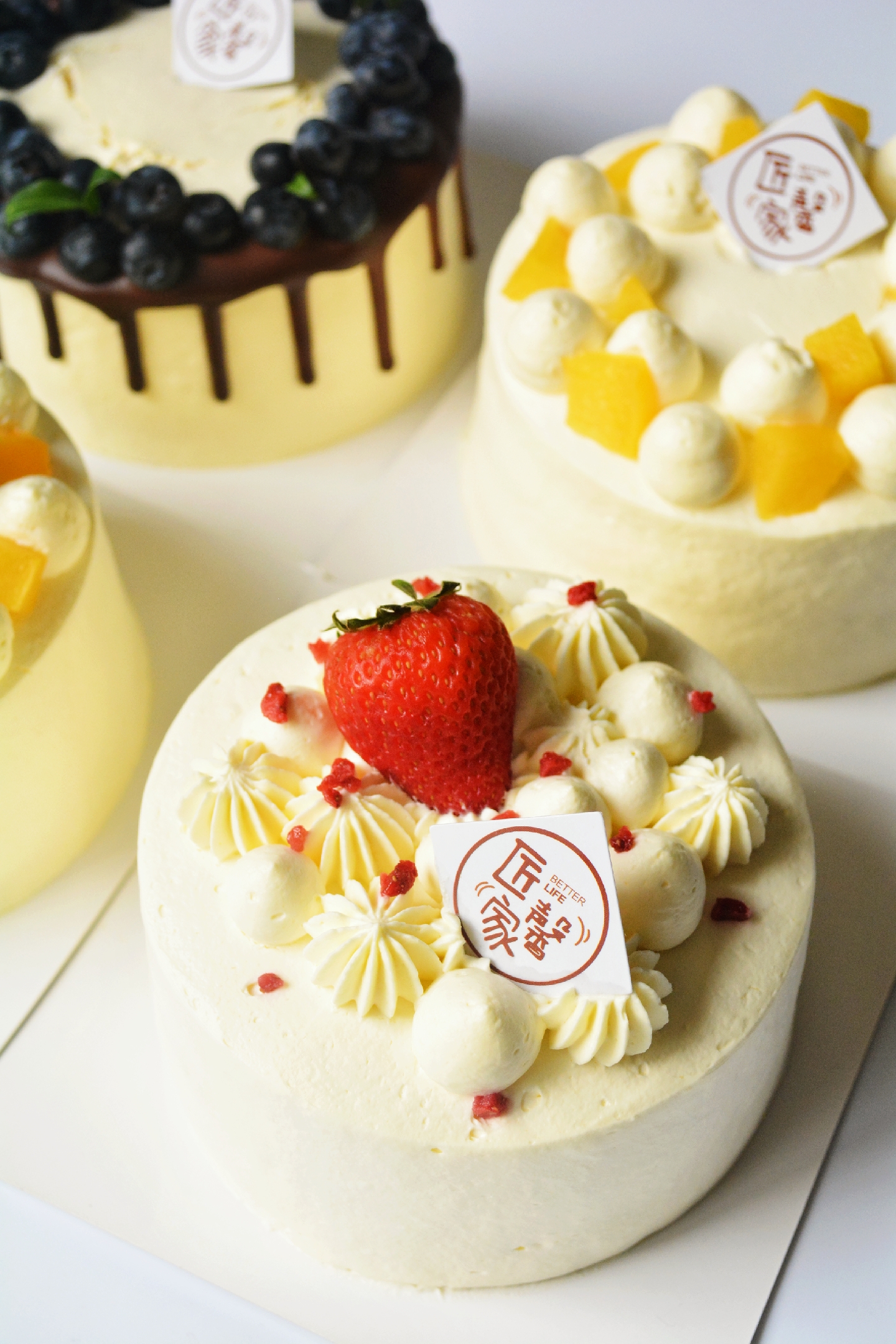 4寸水果小蛋糕（限自提，默认无蜡烛生日帽）